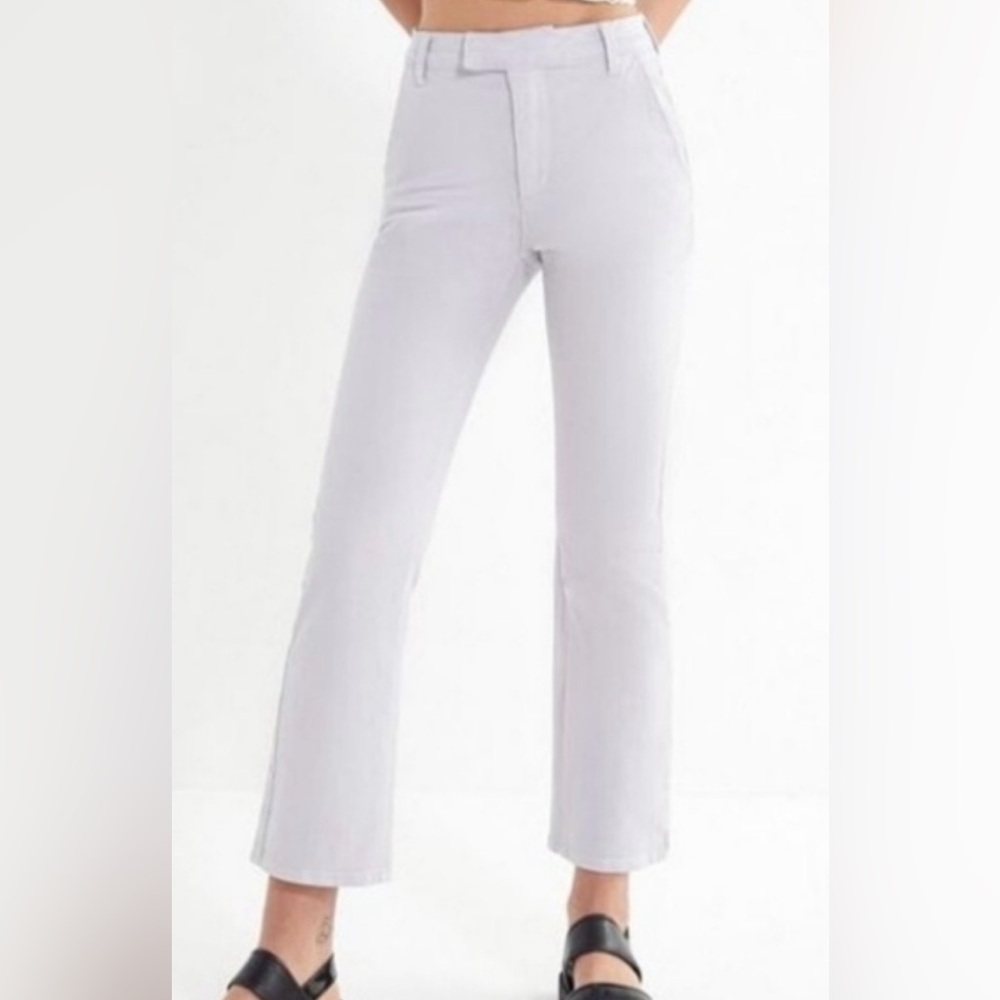 Urban Outfitters Serena Lilac Crop Kick Flare Jeans Size 25